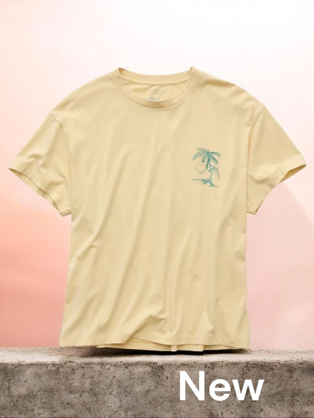 New! American Eagle x Smiley Graphic Tee Shrunken Fit XL  Unisex